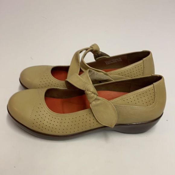 WOMENS DANSKO DEIDRA Tan leather Maryjane comfort EDGE SHOES Size 39/8.5-9 - Picture 3 of 12